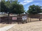 View larger image of The fenced in pet area at MISSION RV PARK image #8