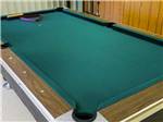 A pool table in the rec room at MERAMEC CAMPGROUND - thumbnail