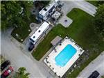 Aerial view of pool - thumbnail