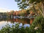 Lake view at site Loon's Haven Family Campground - thumbnail