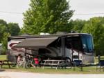 Class A motorhome in a site - thumbnail
