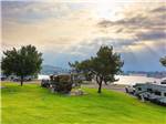 View larger image of RVs looking over the water at BONELLI BLUFFS RV RESORT  CAMPGROUND image #1
