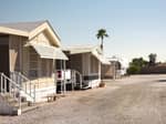 A row of mobile homes - thumbnail