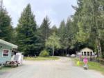 Cabin from the road at MYSTIC FOREST RV PARK - thumbnail