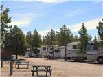 RVs and trailers at campground at PONY EXPRESS RV PARK - thumbnail