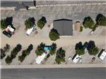Aerial view of RV sites - thumbnail