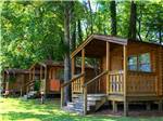 View larger image of Cabins with decks at TWIN LAKES CAMPGROUND image #9