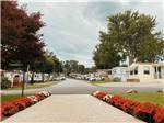 View larger image of Looking down the road at mobile homes at JAYMAR TRAVEL PARK image #2