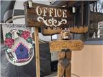 The welcome sign at the front office at AB CAMPING RV PARK - thumbnail