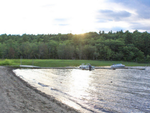 Boats in the water Jellystone Park Androscoggin Lake - thumbnail