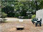 The benches next to the corn hole field at ATLANTIC OAKS - thumbnail