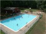 An aerial view of the swimming pool at SALEM FARMS CAMPGROUND - thumbnail