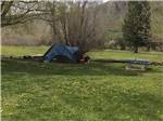 One of the tenting sites at HOLIDAY HILLS RV PARK - thumbnail