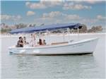 View larger image of People on a motor boat at NEWPORT DUNES WATERFRONT RESORT  MARINA image #9