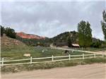The fenced in pet area at BRYCE-ZION CAMPGROUND - thumbnail