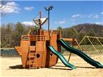 View larger image of Playground with swing set at SHENANDOAH VALLEY CAMPGROUND image #9