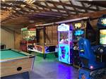 View larger image of Games inside of the arcade at SHENANDOAH VALLEY CAMPGROUND image #12