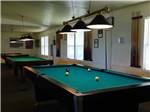 View larger image of The pool tables await you at SUNDANCE LAKES RV RESORT image #8
