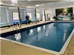 View larger image of The indoor swimming pool at BEECH HILL CAMPGROUND  CABINS image #1