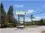 The front entrance sign at GLENVIEW COTTAGES & RV PARK - thumbnail