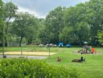 Playground, swing set and outdoor games at DELAWARE RIVER CAMPGROUND - thumbnail