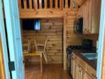 Inside of a rental at DELAWARE RIVER CAMPGROUND - thumbnail