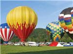 View larger image of Balloons over grassy area at DELAWARE RIVER FAMILY CAMPGROUND image #11