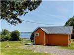 One of the rental cabins overlooking the water at SEAVIEW CAMPGROUND & COTTAGES - thumbnail