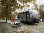 Trailer parked at site Whitewater Bluegrass RV Park - thumbnail