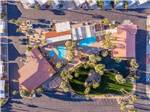 Aerial view of office and pools - thumbnail