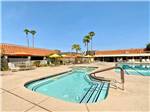 View larger image of The hot tub next to the pool at SUPERSTITION SUNRISE RV RESORT image #5