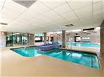 View larger image of The indoor hot tub and pool at SUPERSTITION SUNRISE RV RESORT image #7