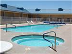View larger image of Pool and hot tub at ARIZONIAN RV RESORT image #3