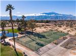 Aerial view of pickleball courts - thumbnail