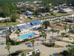 Overhead view of pool at Sun Outdoors Panama City Beach - thumbnail