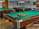 View larger image of Pool tables in game room at ENCORE LAKEWOOD image #4