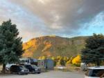 The mountain in the background of the RV sites at SWAN VALLEY RV PARK - thumbnail