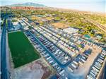 An aerial view of the campsites at MCARTHUR'S TEMPLE VIEW RV RESORT - thumbnail