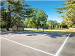 Basketball court at Saratoga RV Park - thumbnail