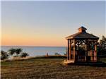 A gazebo overlooking the water at CAMP ERIEZ  - thumbnail