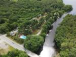 Aerial view at TWO RIVERS CAMPGROUND - thumbnail
