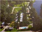 View larger image of An aerial view of the campsites at TWO RIVERS CAMPGROUND image #3