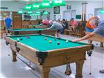 View larger image of A group of people playing pool at WINTER RANCH RV RESORT image #4