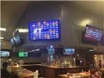 View larger image of Interior of the bar with lotto board at ANTELOPE VALLEY FAIRGROUNDS RV PARK image #4