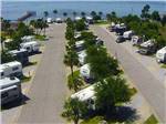View larger image of An aerial view of the campsites at EMERALD BEACH RV PARK image #2