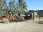 People on horses at BIG BEND STATION INN & RV RANCH - thumbnail