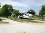 Parked RV at site Double Nickel Campground - thumbnail