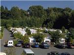 View larger image of Aerial view over campground at BURNABY CARIBOO RV PARK image #7