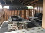 View larger image of The large covered BBQ area at WANDERLUST RV PARK image #3