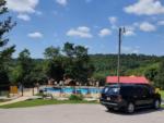 The fenced in swimming pool at RENFRO VALLEY KOA HOLIDAY - thumbnail